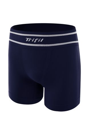 Cueca Adulto Boxer Sem Costura Lisa Microfibra Trifil
