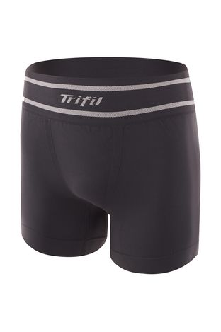Cueca Adulto Boxer Sem Costura Lisa Microfibra Trifil