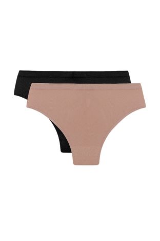 Kit Com 2 Calcinhas Adulto Cintura Alta Microfibra Trifil