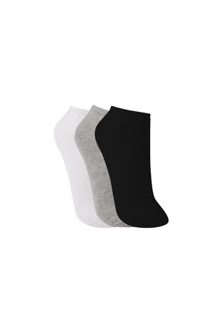 Kit Com 3 Pares De Meia Adulto Cano Curto Atoalhada Trifil