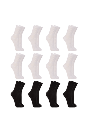 Kit com 12 Pares De Meia Adulto Média Esportiva Trifil LD