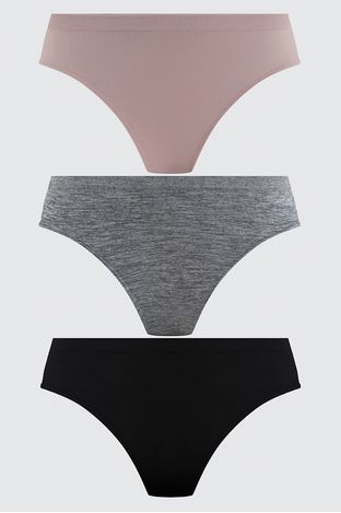 Kit com 3 Calcinhas Adulto Biquini Trifil