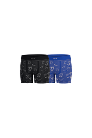 Kit com 2 Cuecas Infantil Boxer Trifil LD