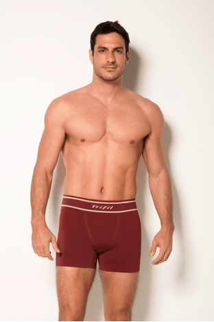 Cueca Adulto Boxer Sem Costura Lisa Microfibra Trifil LD
