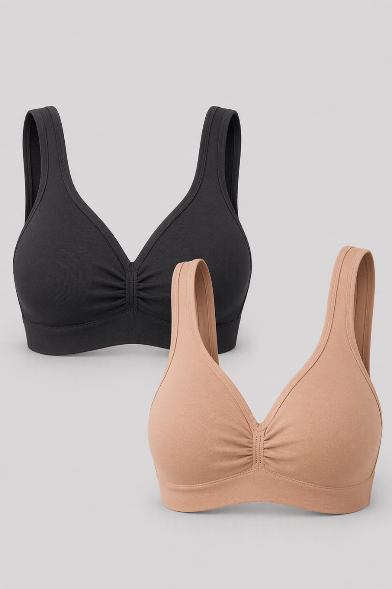 Kit com 2 Sutiãs Trifil Top Daily T Shirt