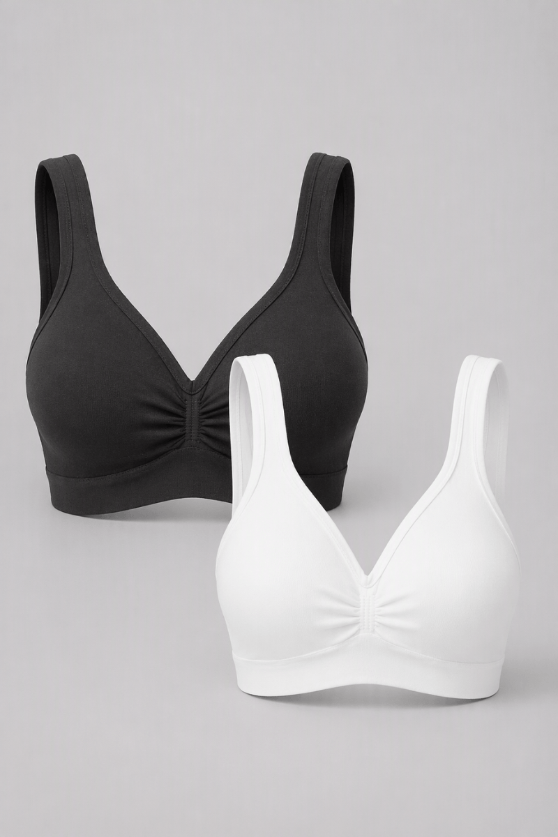 Kit com 2 Sutiãs Trifil Top Daily T Shirt